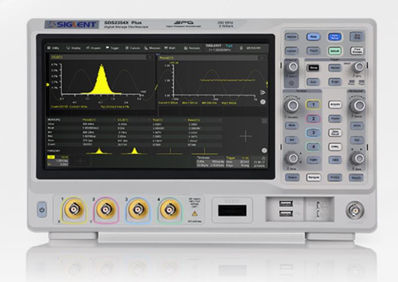 SDS2000X Plus系列混合信号数字示波器