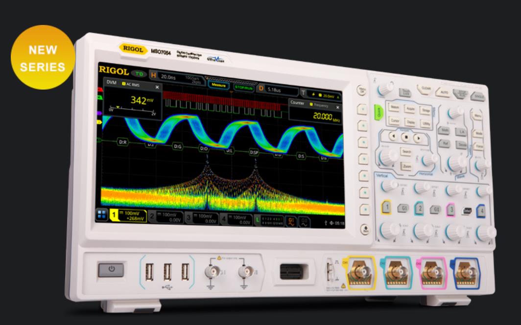 数字示波器 MSO/DS7000 系列