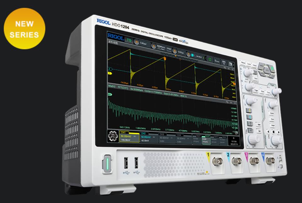 数字示波器 HDO1000 系列